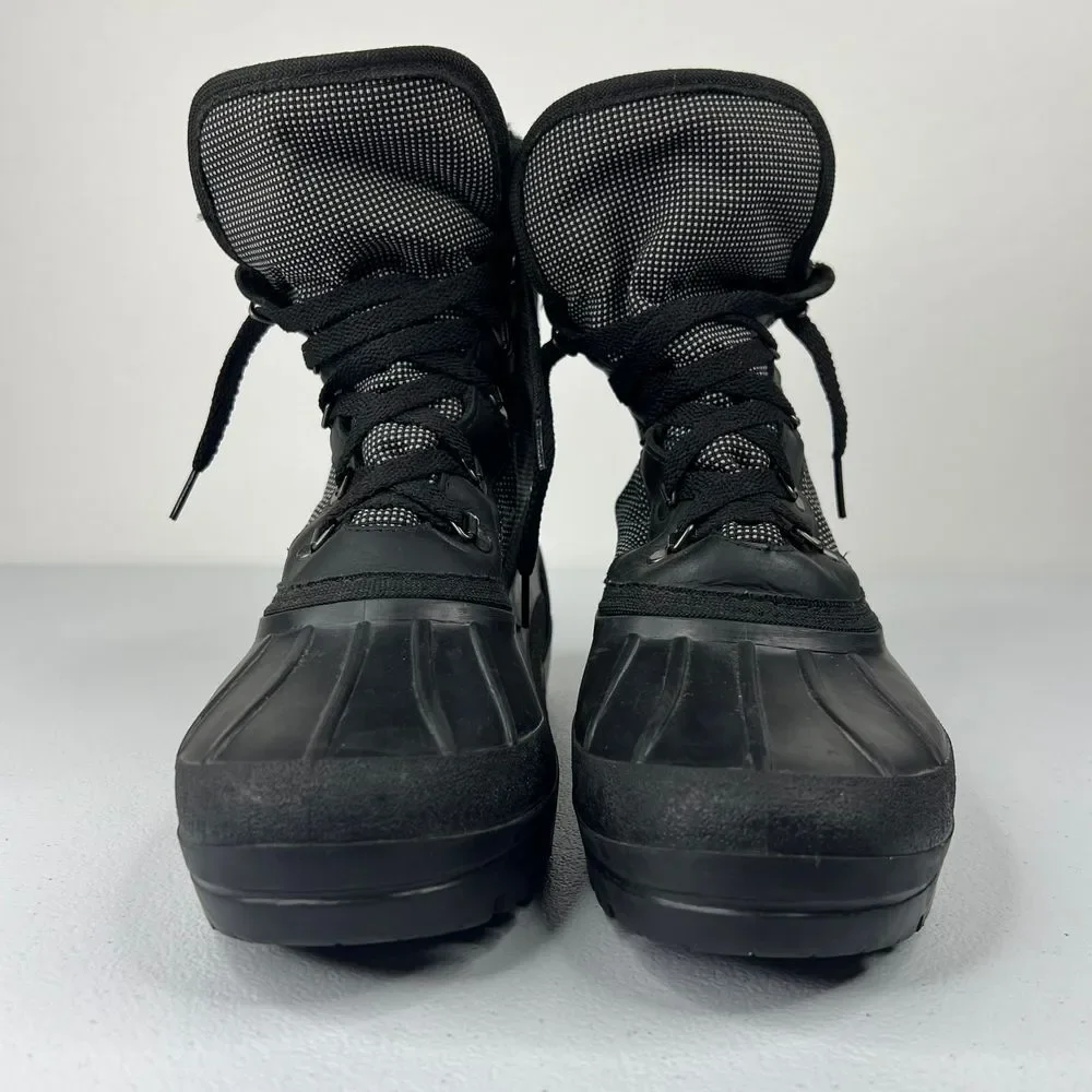 Sorel Duck Boots Shin Above Ankle Waterproof Felt Fleece Lined Winter Women‎ 9